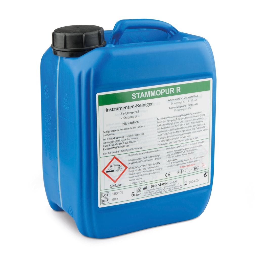 Stammopur R, 5 Ltr. Instrumenten-Reinigungskonzentrat für Ultraschallreiniger