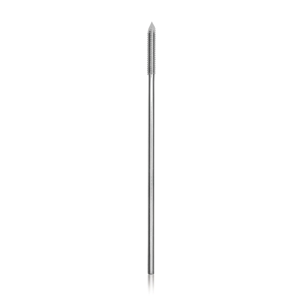 [180497] Clou de Steinmann, Ø 3,2 mm, 1 pointe trocart,  Ø 4,0 mm, long.$11,6 cm