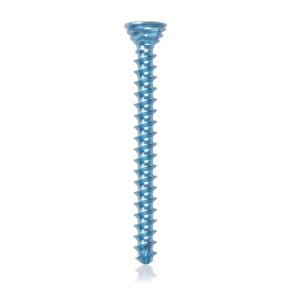 [185544] Titan-Verriegelungsschraube Ø2.7x 28 mm, multidirektional, blau, Torx 10, selbstschneidend, selbstbohrend