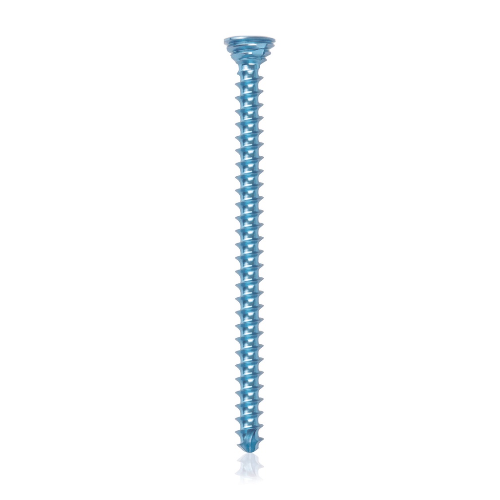 [185604] Titan-Verriegelungsschraube Ø2.7x 40 mm,  multidirektional, blau, Torx 10, selbstbohrend, selbsschneidend