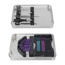 TPLO multiaxiális titán rögzítőlemez- és csavarkészlet, komplett