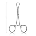 Tuchklemme BACKHAUS, 11 cm