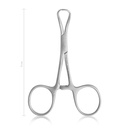 Tuchklemme Backhaus, 9 cm  