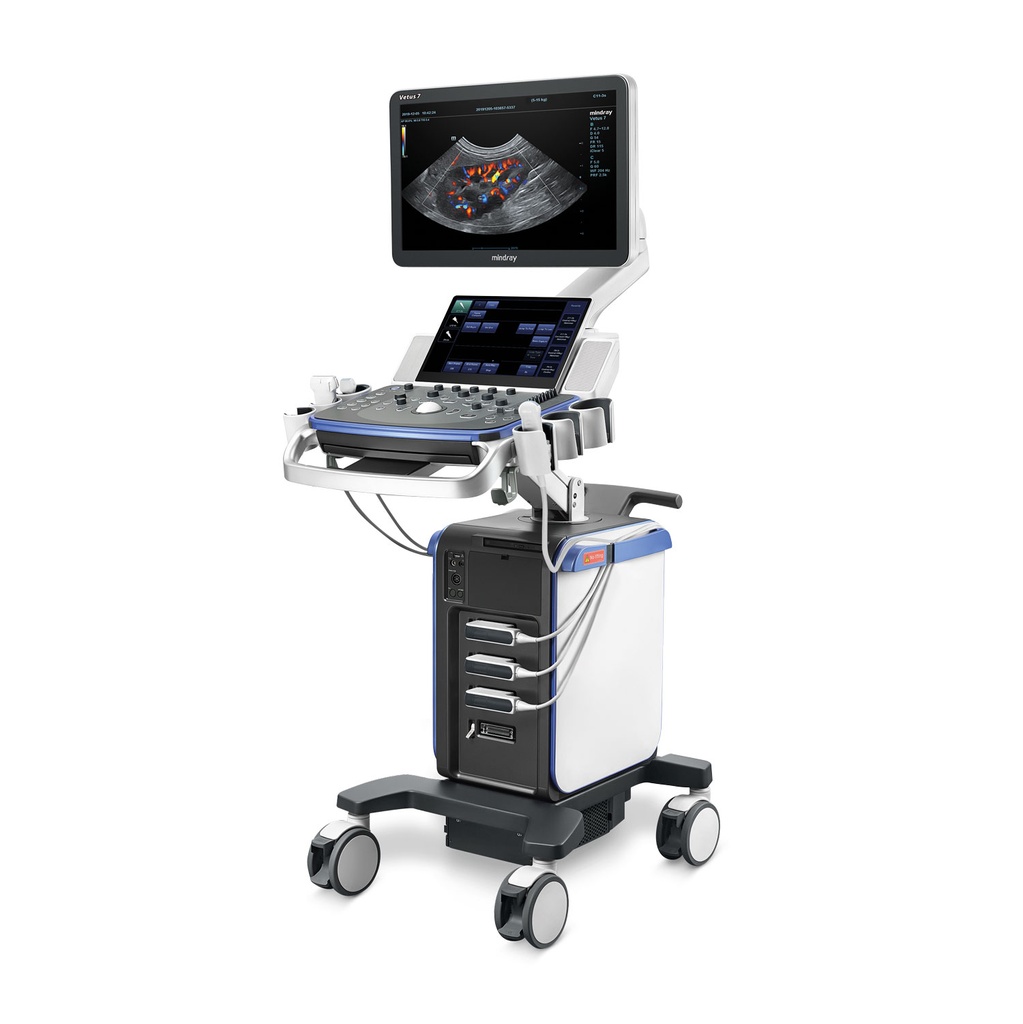 Vetus 7 Échographe stationnaire pour cabinets pour petits animaux avec cardiologie