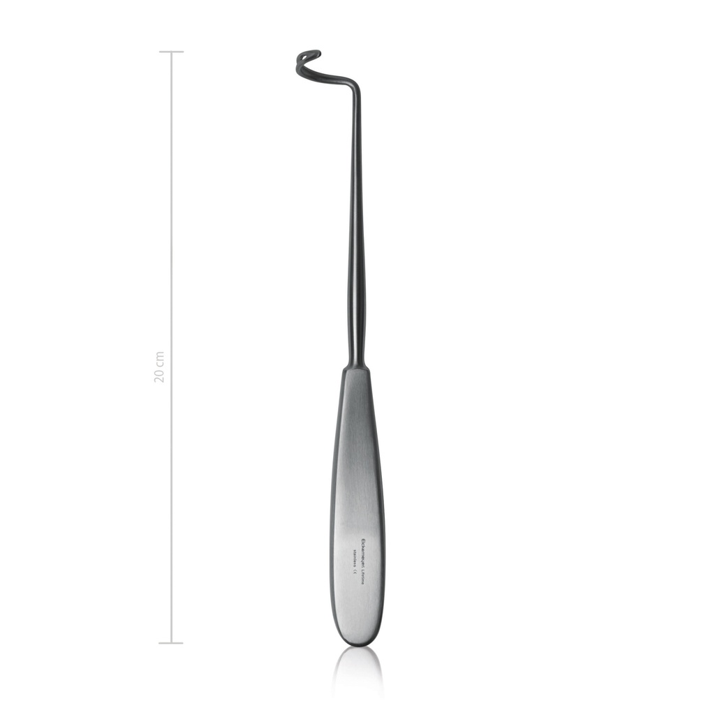 [154220] Aiguille à ligature Deschamps, 20 cm, à droite/mousse
