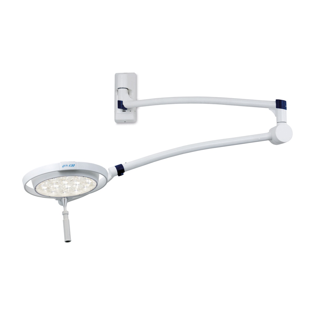 [611734] Undersøgelseslampe Mach LED 130F vægmodel, focus 14-25 cm