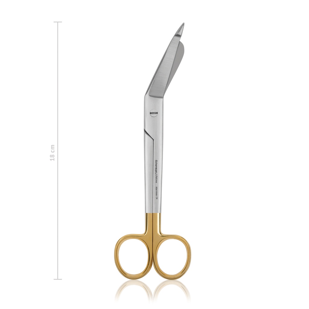 [122018] Ciseaux pour bandage Lister, 18 cm, TC
