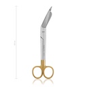 Ciseaux pour bandage Lister, 18 cm, TC