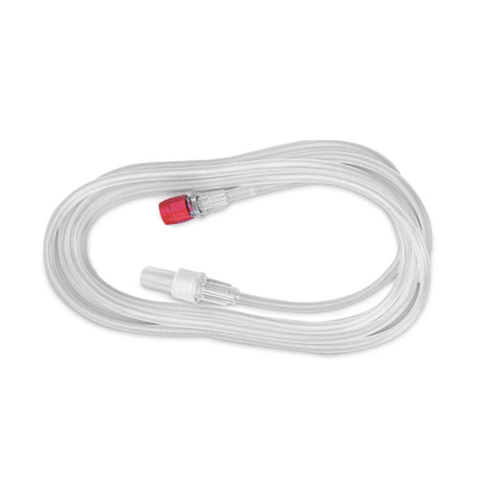 Rallonge pour set de perfusion, droite, 140 cm, débit : 135 ml/min