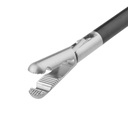 Pince Blakesly 3 mm, longueur 20 cm pour la coagulation unipolaire avec manche en PVC.