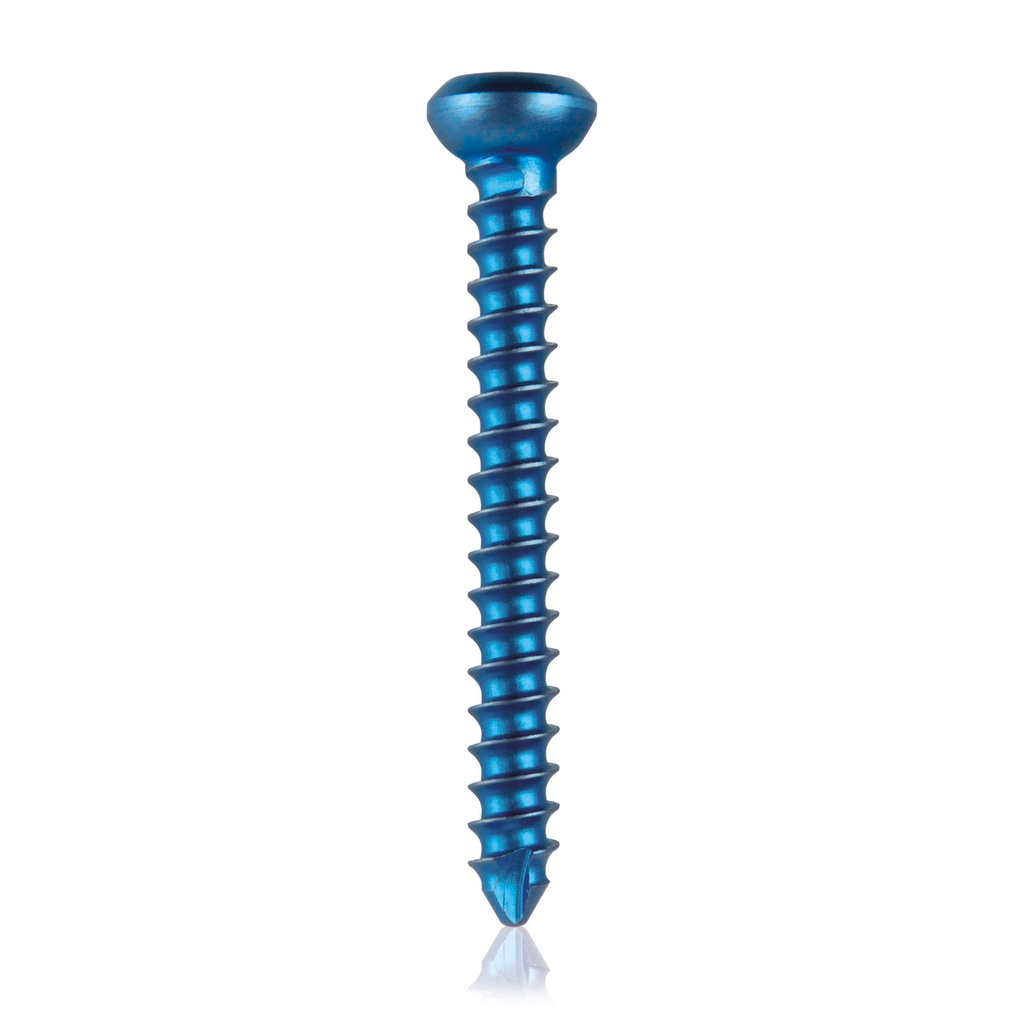 [19103301] Vite corticale D=2,4mm, L=18mm autofilettante, in titanio