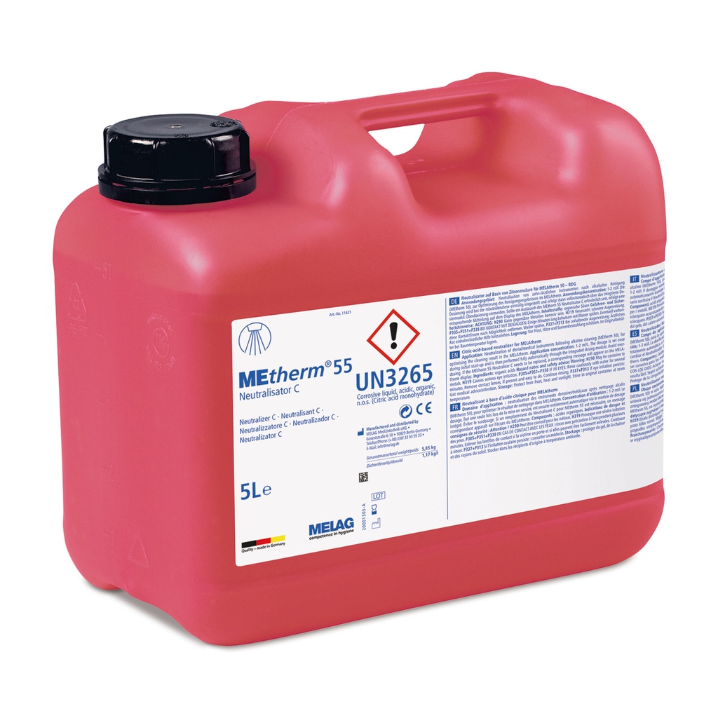 [56210014] Melatherm 55 Neutralisator C auf Zitronensäurebasis, 5 l