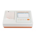 Électrocardiographe Cardioline ECG 100L avec câble patient à 5 broches et un écran tactile couleur de 5 puces