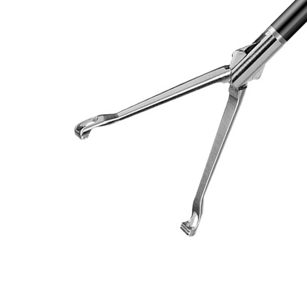 Fasszange BABCOCK, Ø 5mm, L 360mm, drehbar, Handgriff mit Raste und HF-Anschluss