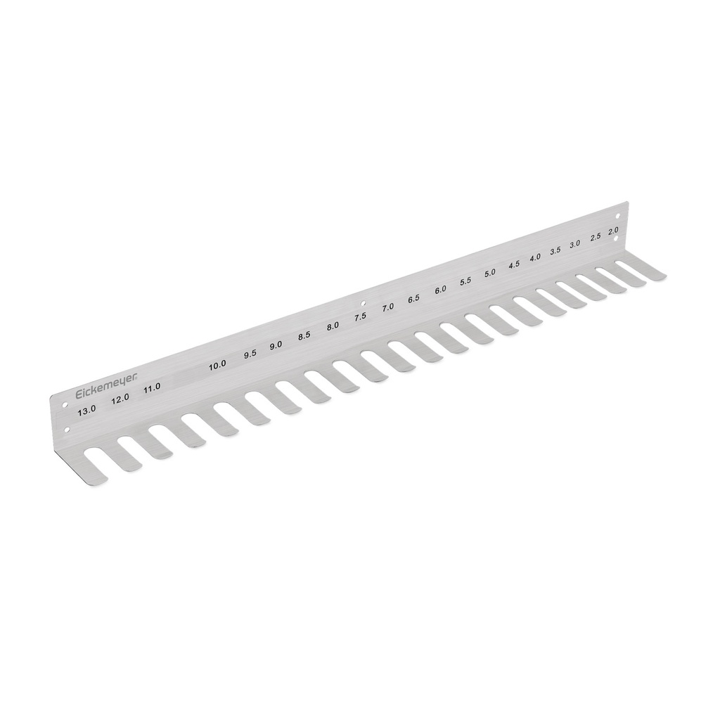 [215810] Rastrelliera per tubi endotracheali, L 71 cm