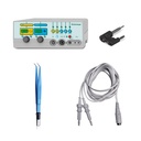 EickTron 160 W elektrosebészeti egység + 323105 bipoláris csipesz + 323106 bipoláris csatlakozókábel + 323139 bipoláris csatlakozóadapter