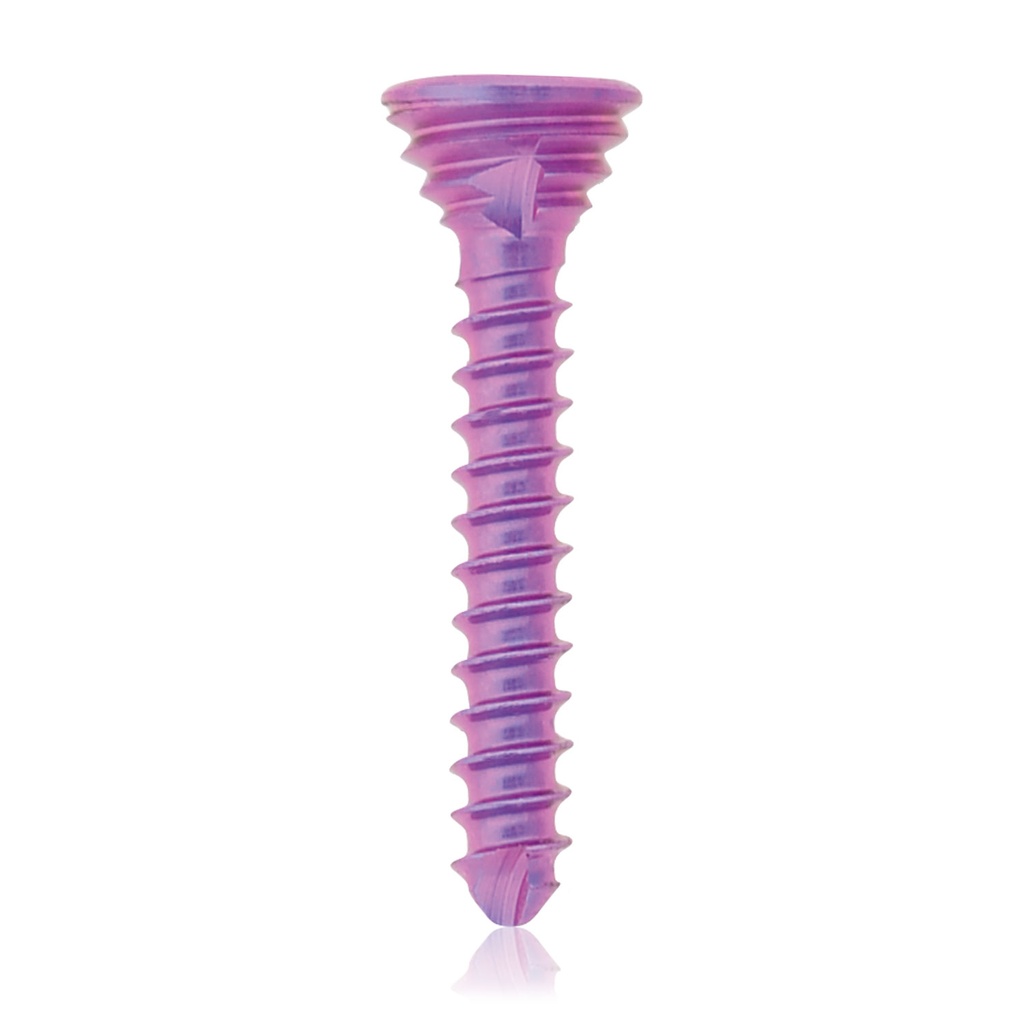 [197429] Titan-Verriegelungsschraube Ø1.2 x L 8 mm, mulitdirektional, magenta, Torx 6, selbstbohrend, selbstschneidend