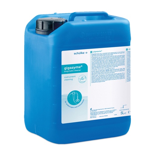 [307305] Schülke gigazyme®, detergente enzimatico per pulizia endoscopi e strumenti chirurgici, 5 litri
