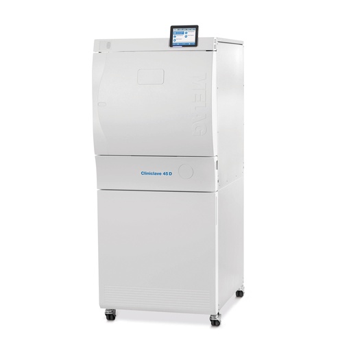 [563001] Cliniclave 45 D kétajtós autokláv, Ø 44 cm × 74 cm mély sterilizáló kamrával