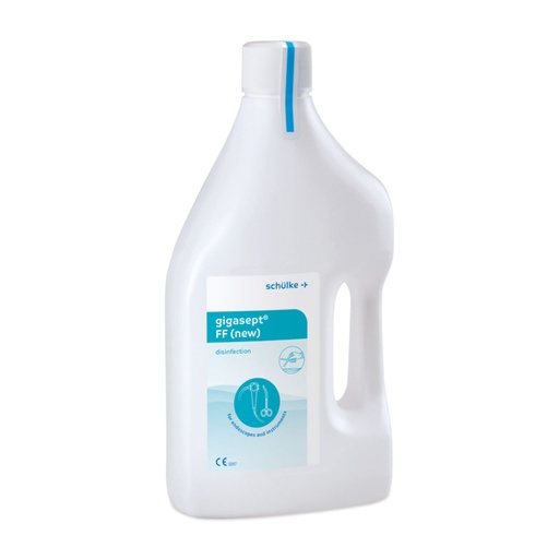 [307315] Schülke gigasept FF neu, 2 l Flasche, manuelle Desinfektion von chirurgischen und empfindlichen medizinischen Instrumenten