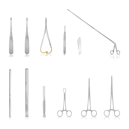 [178197] Flap-Set zur Fensterung des Schädelknochens 