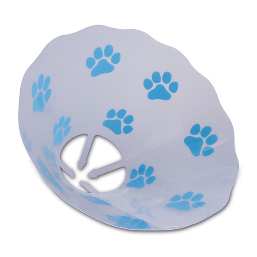 [220006] Collare FUNCOL, 30cm, con impronte di colore blu; confz. da 12 pz