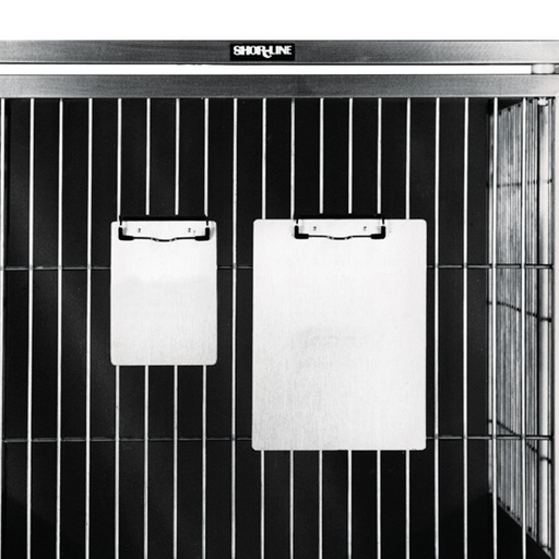 [636519] Supporto per decorso malattia da fissare alla porta della gabbia, piccolo 13,97 x 19,05 cm