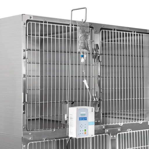 [402076] Supporto infusione per pompe 402080 e 402065, per montaggio sulla gabbia