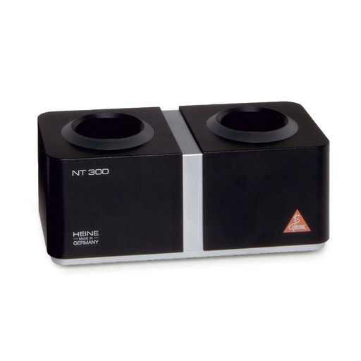 [302550] Chargeur HEINE® NT 300, pour charger 2 poignées de charge HEINE®, avec protection contre la surcharge X-002.99.495