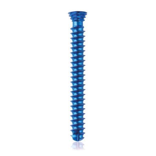 [185463] Titan-Verriegelungsschraube Ø4x 32 mm, multidirektional, blau, Torx 10, selbstbohrend, selbstschneidend