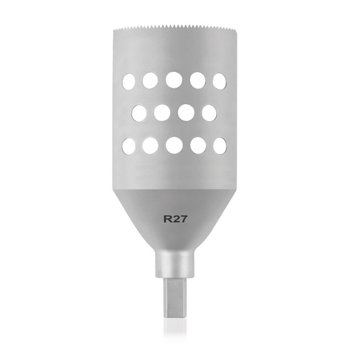 [192857] TPLO fűrészpenge, kanülált, R27/50 mm, háromszög tengellyel