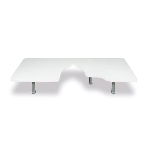 [303976] Accessoire de table d'échographie en PE500 avec nouvel évidement selon le Dr Schramm