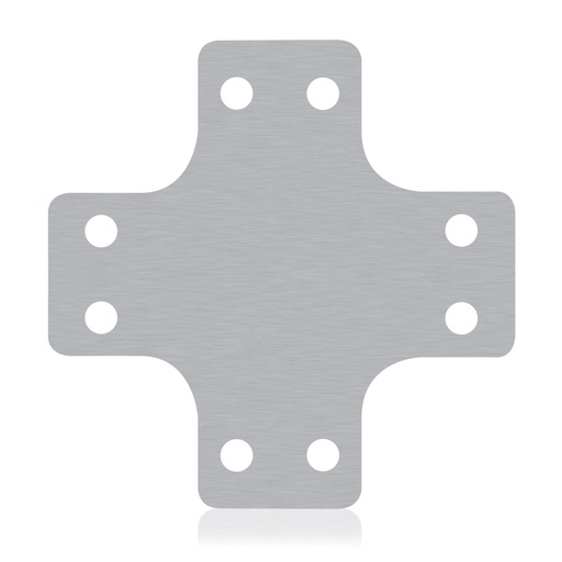 [630024] Cross trim plate (6x6")  