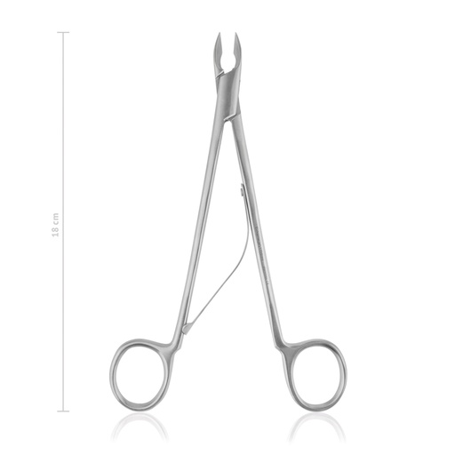 [177315] Pinza per taglio denti di conigli e porcellini d' India, con molla, 18 cm