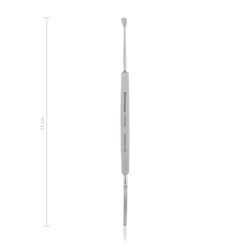 [170512] Spatule à cyclodialyse Castroviejo, double