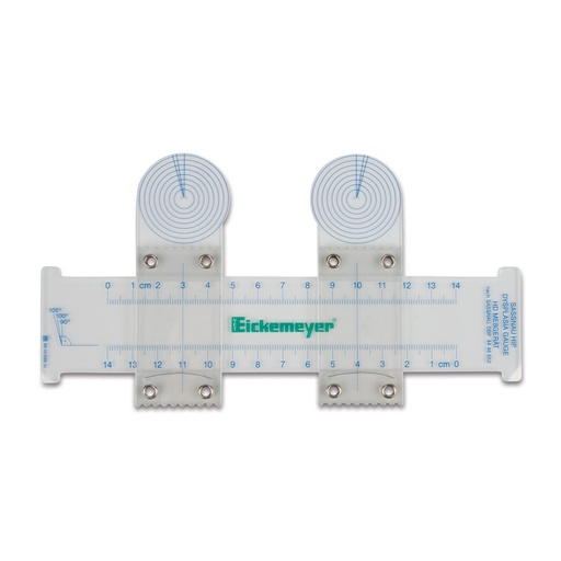 [704500] Jauge de mesure HD (appareil de mesure d'angle Norberg selon Sassnau)