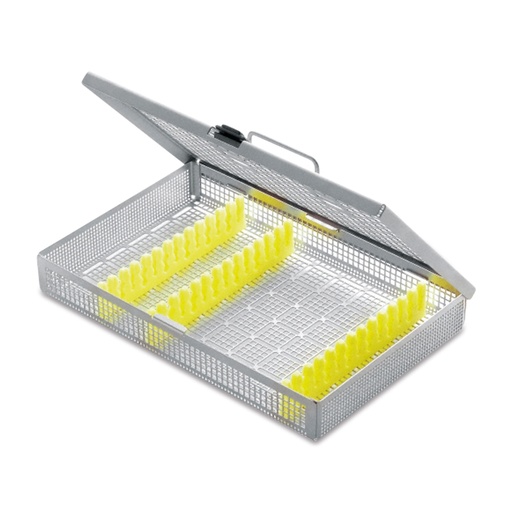[56210004] Dental Siebtraykassette mit Intrumenten- Einsätzen 273 x 176 x 41 mm